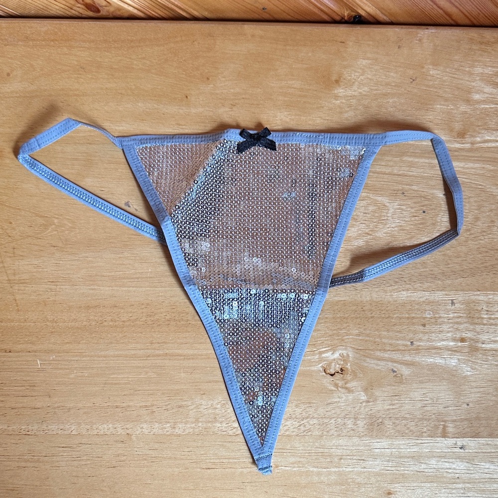 Victoria’s Secret Sequined V String Thong